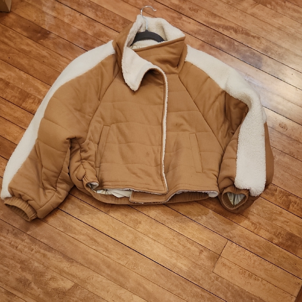 Promesa Tan and Cream Jacket